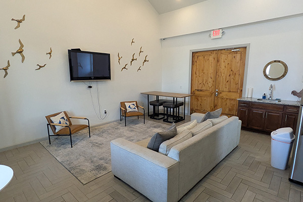 community room and kitchen community room and kitchen